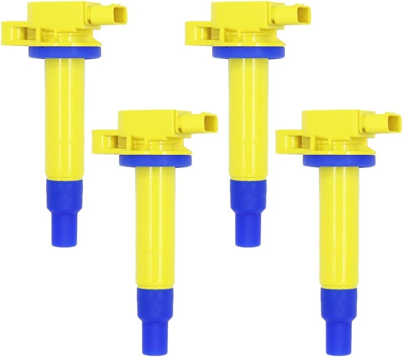 ARKAUTO 4PCS High Performance Ignition Coil Set for Scion xA, xB, Toyota Echo, Prius, Yaris - Image 1