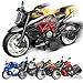 MLcnleS Alloy Metal Diecast Motorcycle Model Toy Set 4 Pack of 112 Scale DieCast Motorcycles Pull Back Function Toy Moto Bike for Kids Boys Girls and Collectors - Image 2