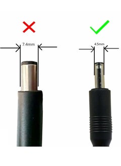 JSBazar 65W charger for Dell Latitude 3480 Inspiron 18 1810 Inspiron 15 7560 Inspiron 13 7348 XPS 12 13 Series Laptop Adapter  - Image 2