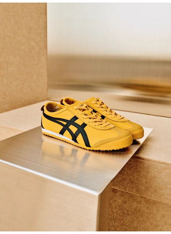 أونيتسوكا تايجر حذاء أثيرليور Mexiko 66 باللون الأصفر/الأسود - Image 3