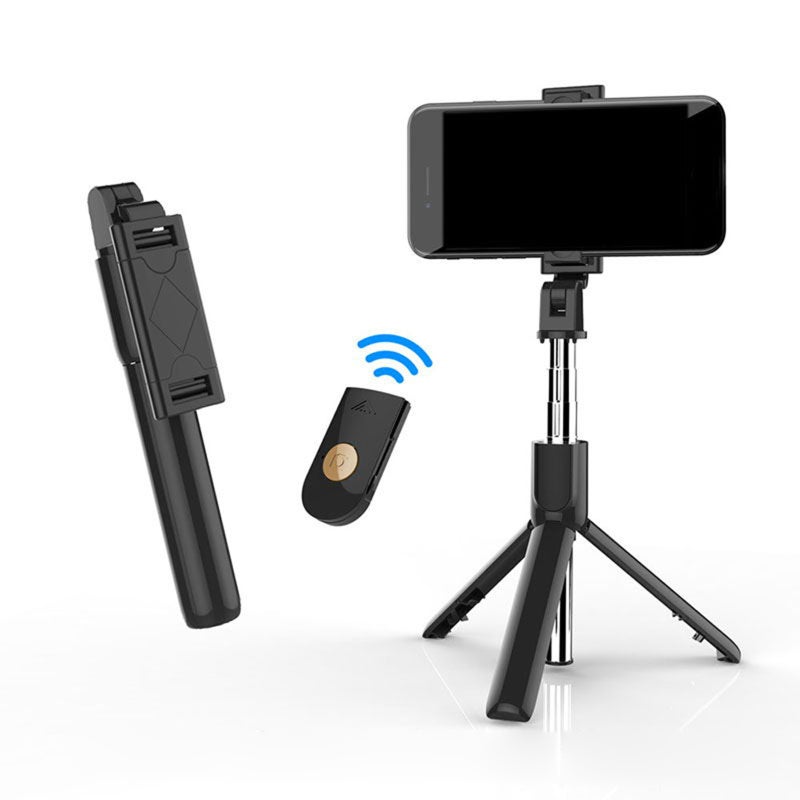 Selfie Stick 7.64in-27.6in Integrated Design Tripod Stand - Flexible 270° Rotation Wireless Remote for Travel Photography, Group Photos, Parties - Image 3