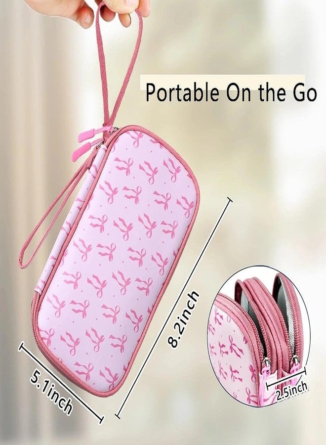 COSHAYSOO Electronic Organizer Bags for Travel Gifts Graphic Bowknot - Image 2