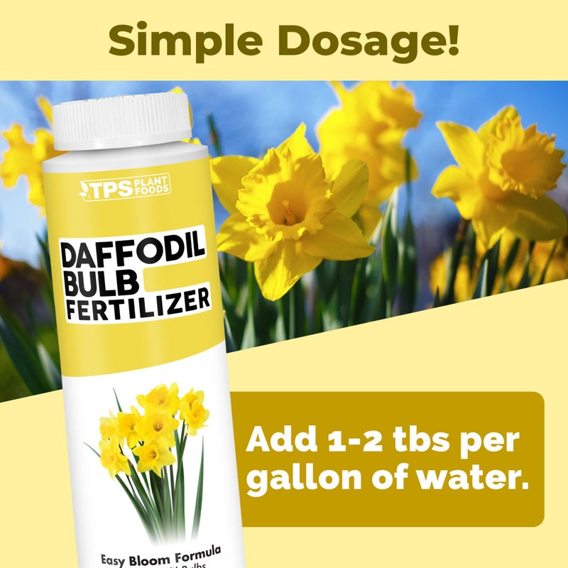TPS NUTRIENTS Daffodil Fertilizer, Complete Liquid Daffodil Bulb Plant Food, 8 oz (250mL) - Image 3