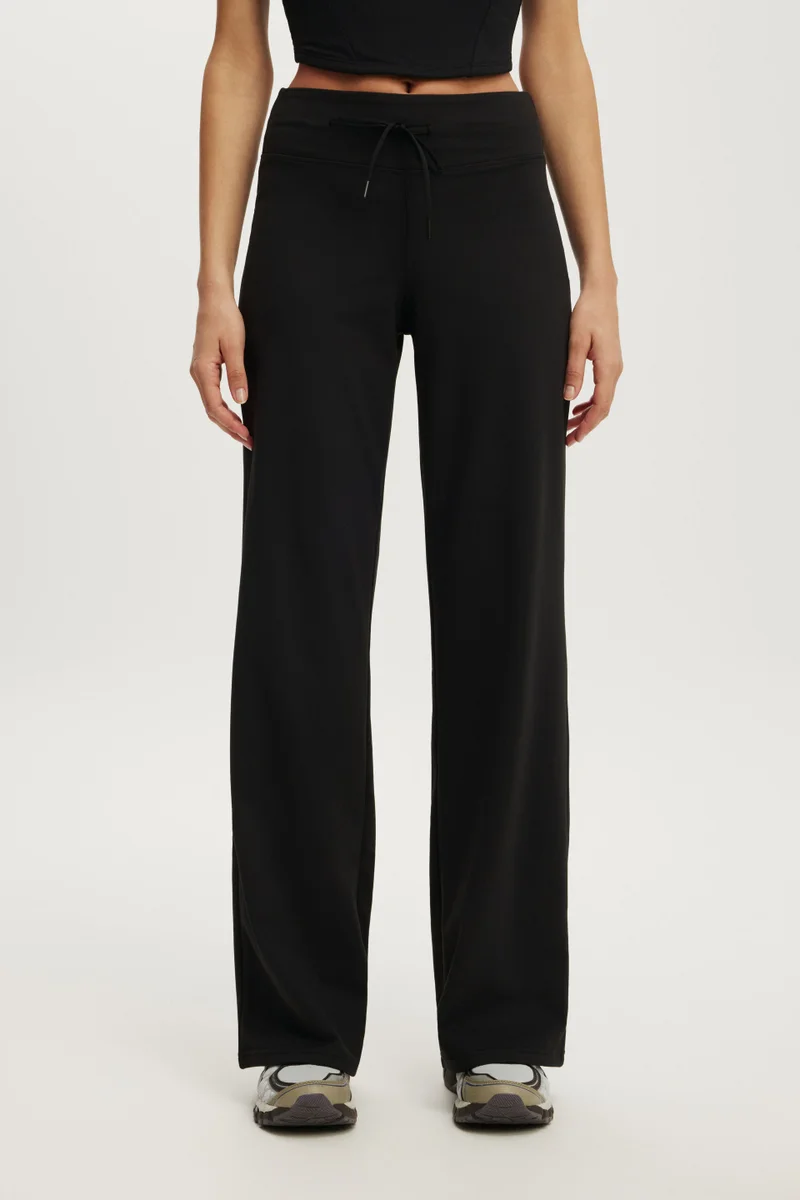 Cotton On  Ultra Soft Tie Front Wide Leg Pant for Women | Best Price UAE