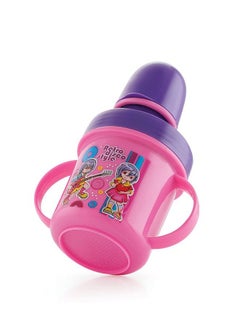Nabhya Combo Of 2 Stainless Steel Plastic Soft Nipple Sippy Cups For Baby Sipper Cup ; Antispill Sippy Cup ; Bpa Free ; Plastic Sipper (Blue & Pink)  - Image 4