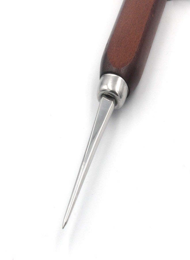 Yuheybe Ice Pick Stainless Steel, Ice Picks for Breaking Ice, Ice Pick with Wood Handle, Ice Picks for Kitchen, Bars, Bartender, Best Ice Carving Tools (short) - Image 4