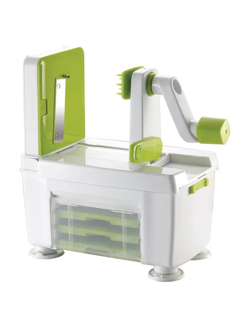 كونستار قطّاعة خضار ومبشرة دوّارة  متعددة الوظائف – تقطيع حلزوني بأشكال متنوعة - Image 1