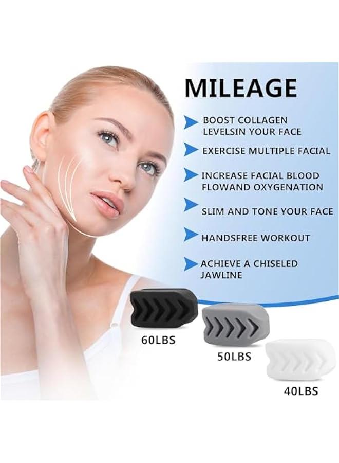 بي دبليو اس جاي جاز تمري الفك للرجال والساء م يو ال اتش واي سي 6 قطع، اقراص  لتمري الفك خالية م اليسفيول اي، ادوات تحيف الوج للرجالالساء، تحيف وتوحيد لو الوج - Image 5