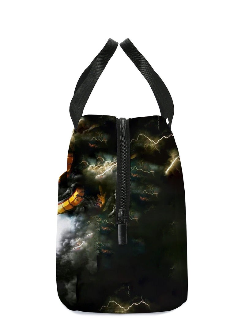 Dragon Ball New Cartoon Primary and Secondary School Lunch Bag Children's Ice Bag 20*22*13cm - Image 3
