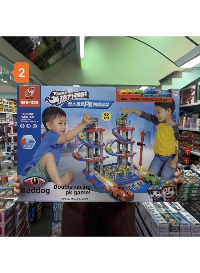 Large Children's Educational Toys Institutions Enrollment Gift Stalls Yiwu Supply Night Market Boxed Stalls Wholesale-Color:Ejection Slide Truck  - Image 3