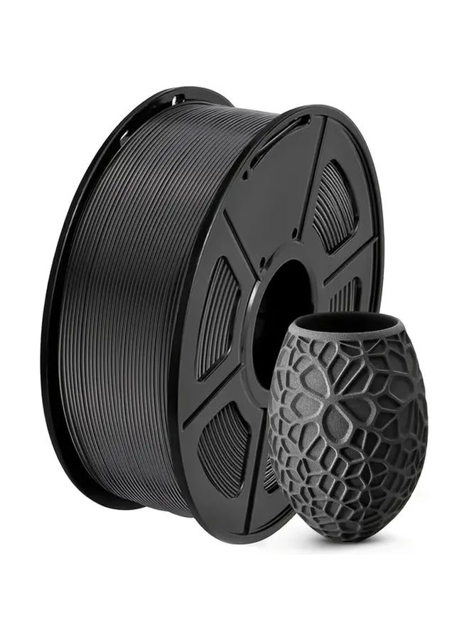 Black PLA 3D Printer Filament 1kg 1 75mm FDM FFF Compatible Filament - Image 1