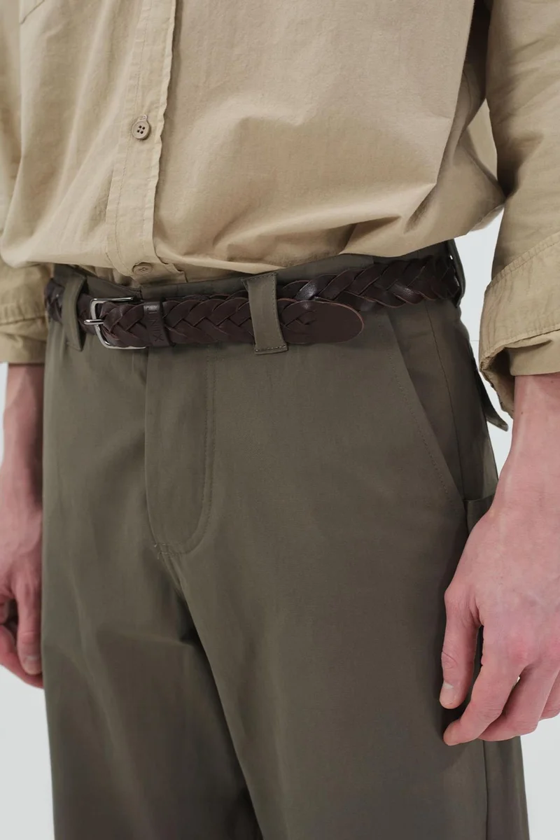 Giesto Olive Green GIESTO Men's Suit Pants for Men | Best Price UAE