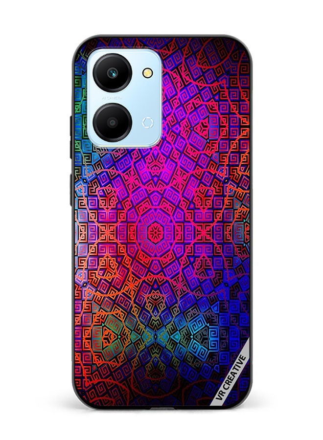VR CREATIVE Protective Case Cover For Honor Play7T Design Multicolour - Image 1