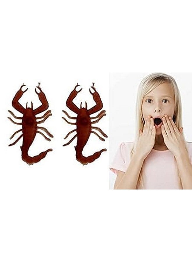 بوكسو لعبة BOXO لحفلة الهالوين ذات الطابع الحقيقي والمزيف والمخيف وملحقات لعب الأدوار للأطفال والكبار متعددة الألوان (العقرب) - Image 3