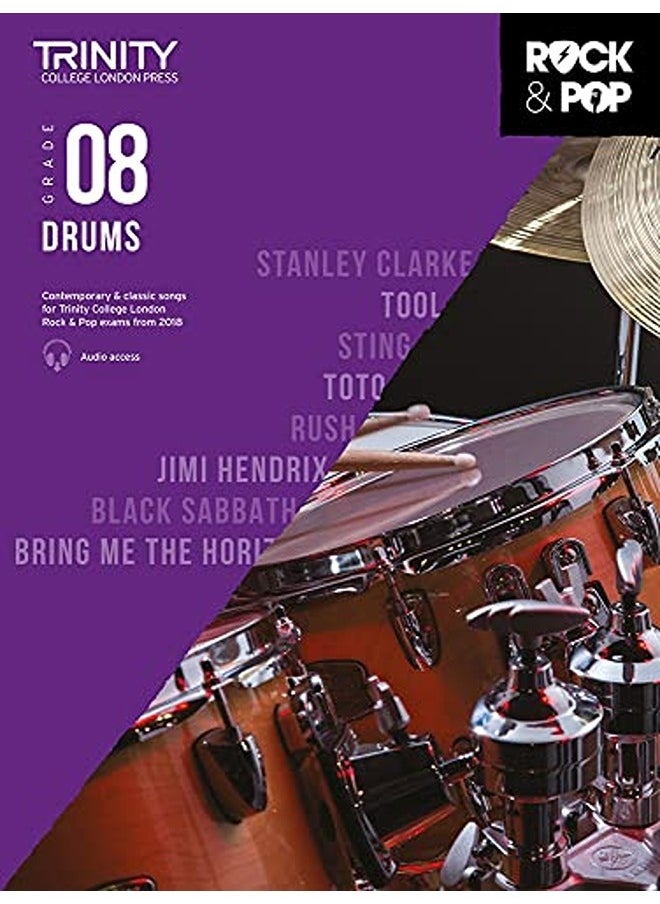 Trinity College London Rock And Pop 2018 Drums Grade 8 