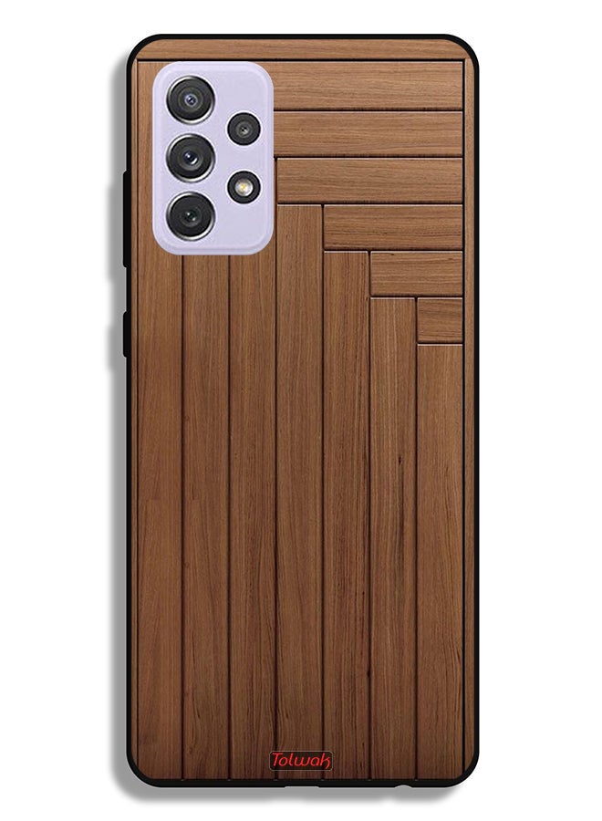 Tolwak Samsung Galaxy A72 5G Protective Case Cover Door Pattern - Image 1