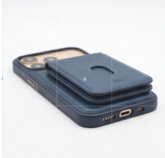 HDD 2-in-1 Magnetic MagSafe Leather Case with Detachable Card Holder Wallet for iPhone 17 Pro Max - Image 2