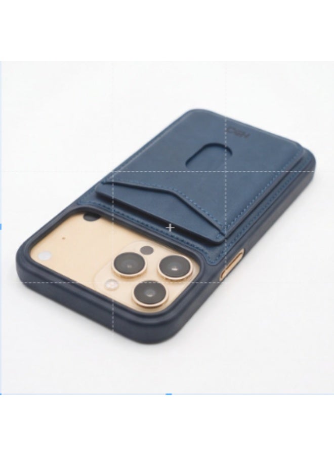 HDD 2-in-1 Magnetic MagSafe Leather Case with Detachable Card Holder Wallet for iPhone 17 Pro Max - Image 3