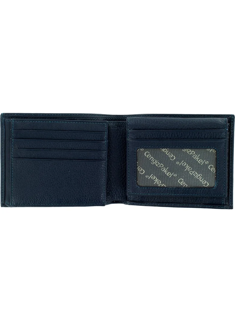 Cengiz Pakel Men's Leather Credit Card Wallet Models 27499