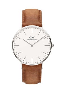 Daniel Wellington Men Classic Durham, Silver 40 mm