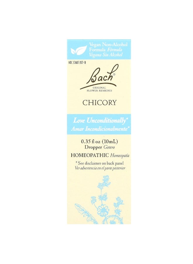 Bach باخ، العلاجات الزهرية الأصلية، شيكوري، 0.35 أونصة سائلة (10 مل) - Image 1