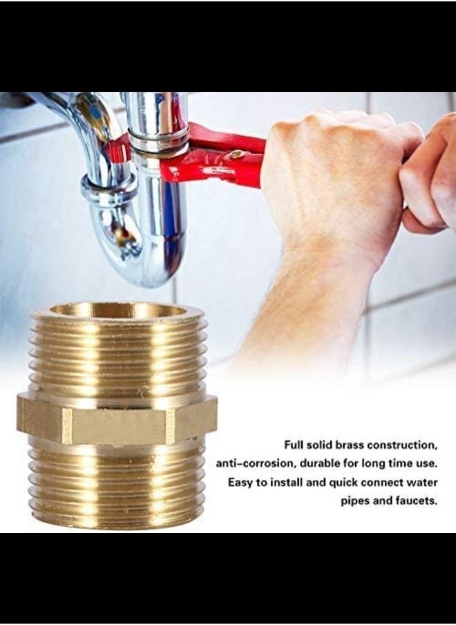 ABBASALI - Water Tube Fitting Easy Installation Brass Pipe Fitting Wide Application Pipe Fitting - Image 1