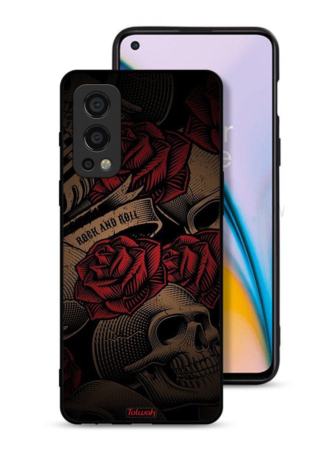 Tolwak OnePlus Nord 2 5G Protective Case Cover Rok And Roll - Image 1