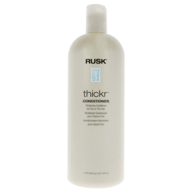 RUSK Designer Collection Thicker Thickening Conditioner for Fine or Thin Hair, Daily-Use to Strengthen and Repair, Gives Full-Bodied Appearance, 33.8 oz - Image 1