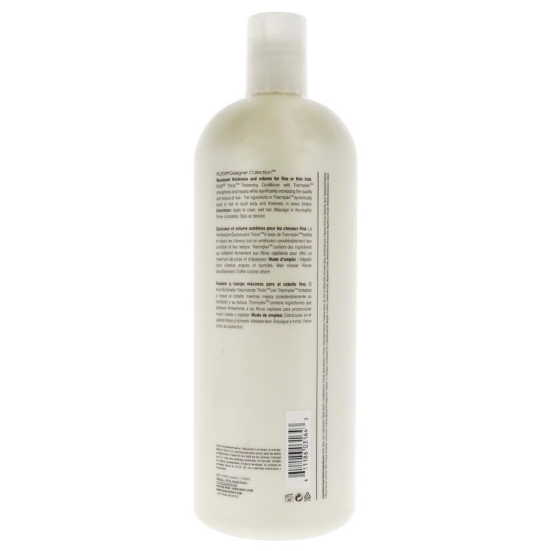 RUSK Designer Collection Thicker Thickening Conditioner for Fine or Thin Hair, Daily-Use to Strengthen and Repair, Gives Full-Bodied Appearance, 33.8 oz - Image 2