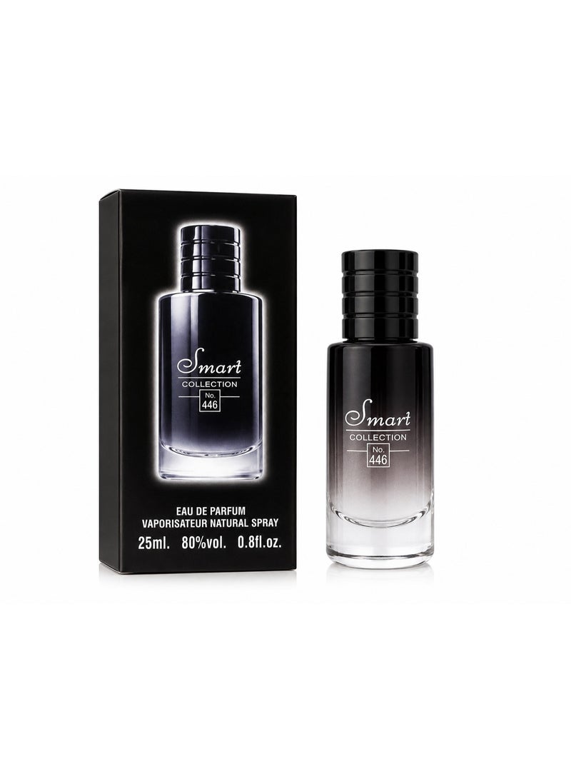 سمارت كولكشن رقم 446 ماء عطر للرجال، 25 مل، عطر خشبي منعش - Image 1