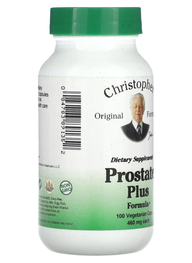 Christopher's Original Formulas Prostate Plus Formula 460 mg 100 Vegetarian Caps - Image 2