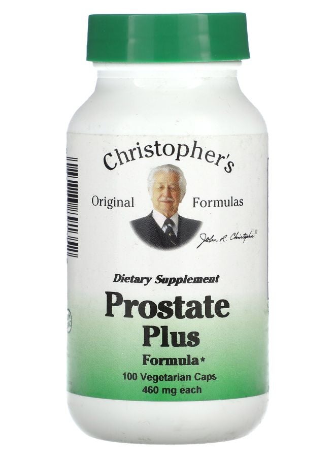 Christopher's Original Formulas Prostate Plus Formula 460 mg 100 Vegetarian Caps - Image 1