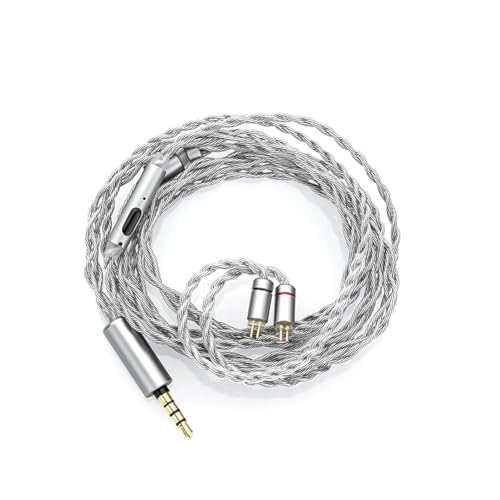 Moondrop MC2 Microphone Upgrade Cable 35mm 078mm 2pin Earphone Upgrade Cable - Image 1