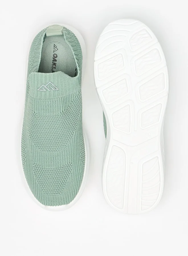 Oaklan by Shoexpress Mesh Textured Slip-On Sports Shoes