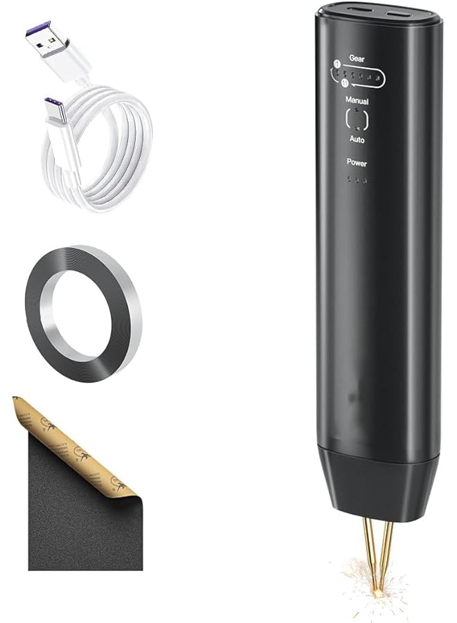 erorex Battery Spot Welder Handheld Spot Welder 11 Gear Adjustable Automatic And Manual Modes Battery Welder For 18650 Battery Laser Welding Machine Nickel Sheets Iron Stainless Steel - Image 1