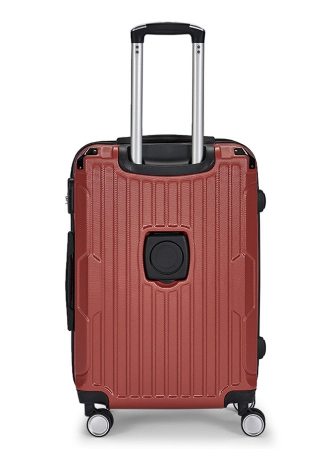 ليمرا طقم شنط سفر من ليمرا مكون من 4 قطع حقائب أمتعة لون بني - Image 3