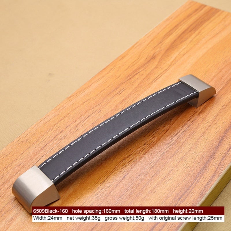 Black Furniture Drawer Handle: Durable High-Quality Construction - Exquisite Simple Elegant Design - Cabinet Handle for Kitchen Cabinets Wardrobes Tv Cabinets Shoe Cabinets - Image 3