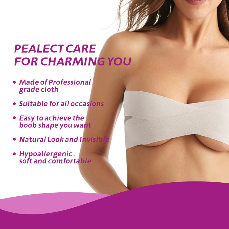 Invisible Bandage Breast Lift Patch Elastic Sports Muscle Tape - Image 5