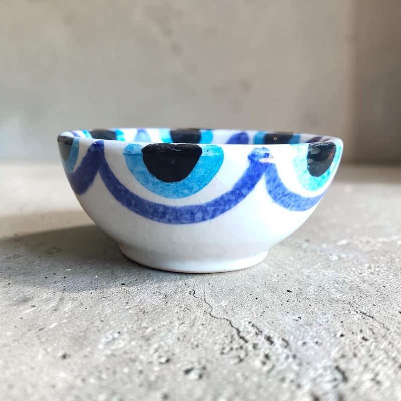 Pottery and Porcelain Bowl Hand Painted Decorative Food Serving Microwave Dishwasher Oven Safe Lightweight Scratch Resistant 10cm st090 - Image 2