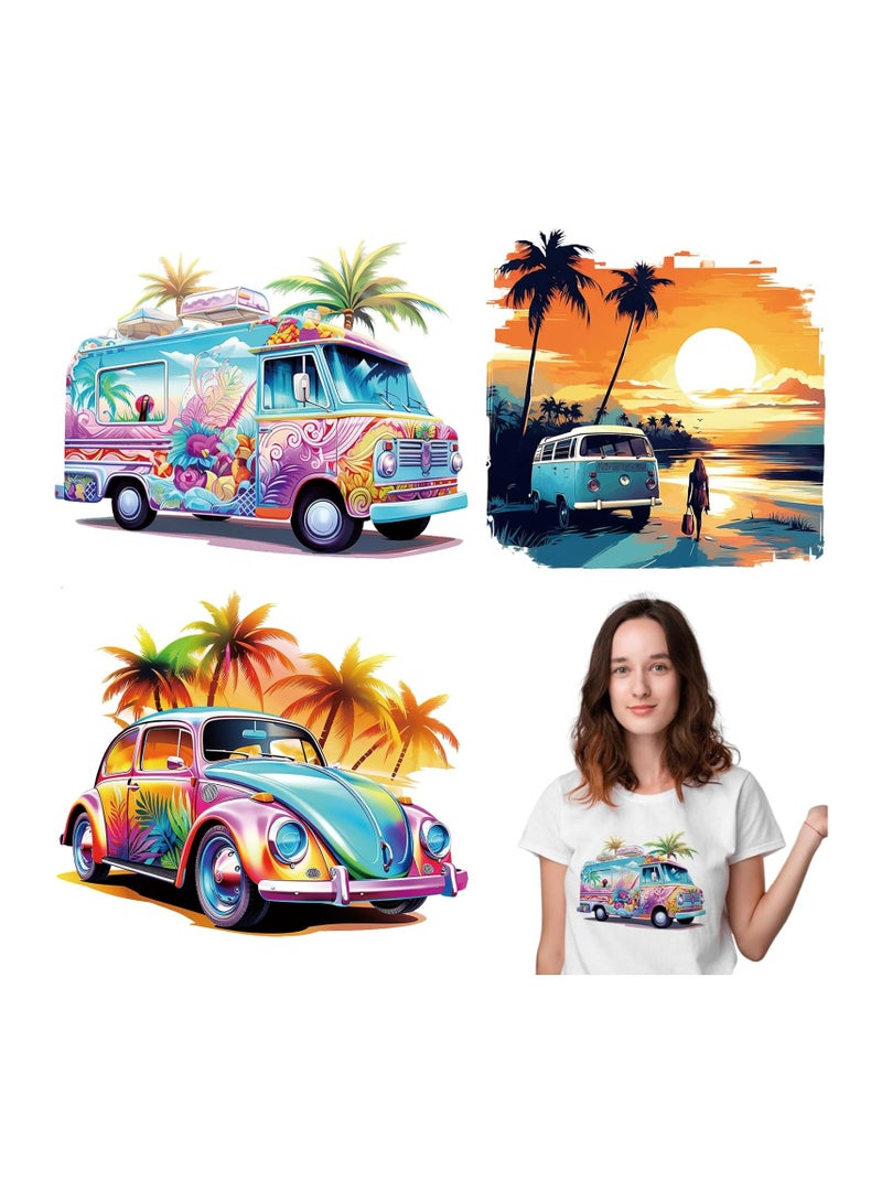 Generic 3 SEA AND SHORE PICTURES FOR CLOTHES CAN APPLY ON CLOTH USING HOT IRON HIGH QUALITY PRINTING CAN WASH SEVERAL TIMES - Image 1