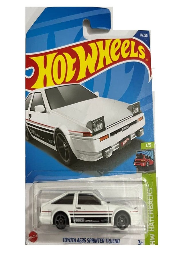 داي كاست هوت ويلز تويوتا AE86 سبرينتر ترينو [أبيض] - 17/250 هوت ويلز هاتشباك 1/5