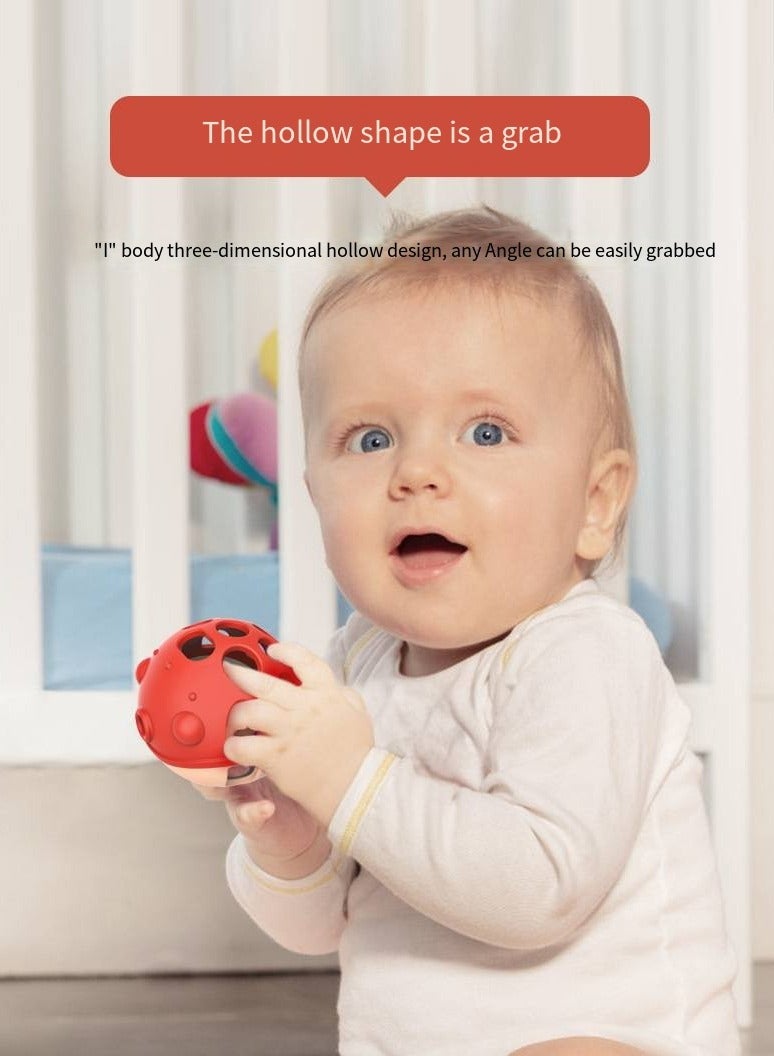 أطفال الهوغوز مقابض ألعاب الأطفال، تيثير السيليكون المرح، موسيقى طحن أسنان الأطفال بالصوت (0 سنة) - Image 3