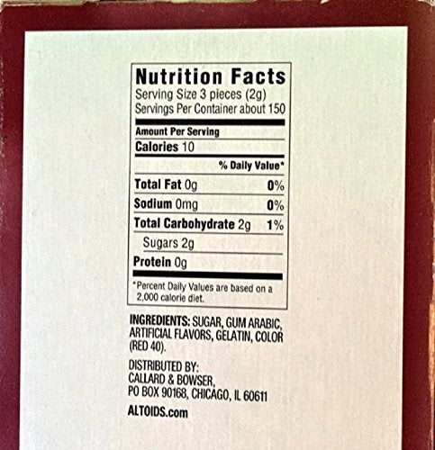 Altoids Curiously Strong Mints Cinnamon 176oz Per Tin 6 Tin Pack - Image 5
