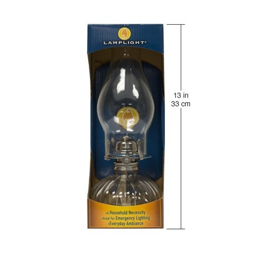 Lamplight Vintage Indoor Oil Lamp, Hurricane Lamp, Emergency Kit, Paraffin Oil Rain Lamp, Ellise Oil Lamp, 1 count - Image 3
