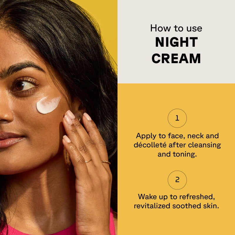 Acure Radically Rejuvenating Whipped Night Cream - Anti Aging Peptide Night Face Cream for Women & Men, Hydrating & Renewing Moisturizer for Fine Lines and Dark Spots with Vitamin C - 1.7 fl oz - Image 4