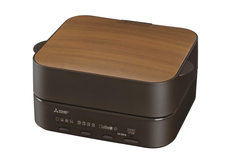 Mitsubishi Electric Mitsubishi Electric bread oven TOST1T retro brown Toaster which burns 1 sheet of ultimate 