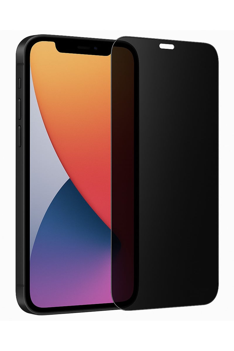 أوريجنال واقي شاشة زجاجي مقاوم للغبار ومقاوم للخصوصية متوافق مع iPhone 12 Mini - Image 1