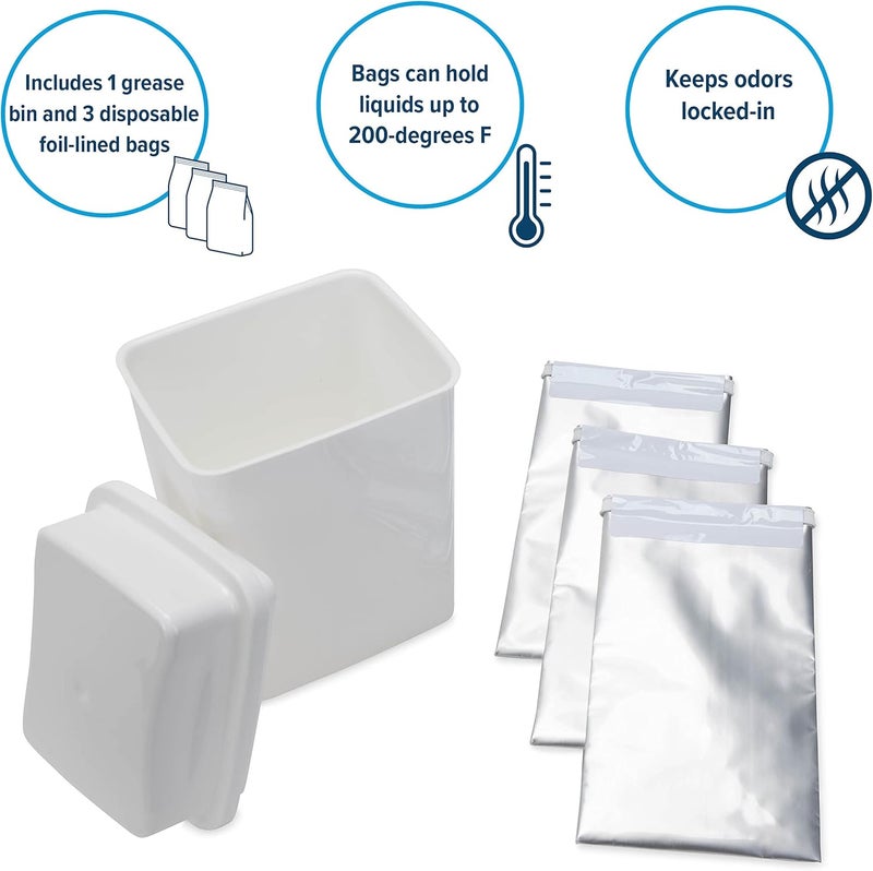 Camco Cooking Grease Storage Bin - Image 2