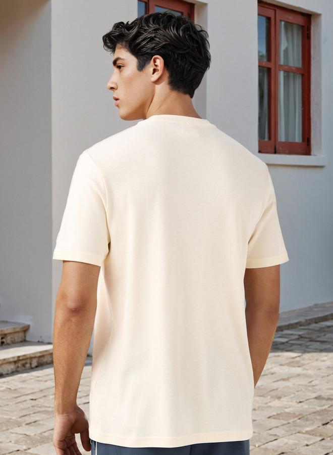 كابا تيشيرت بياقة دائرية وطبعة شعار كابا - Image 3