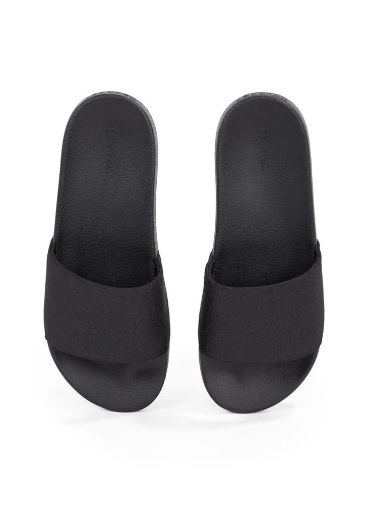 CALVIN KLEIN Logo Jacquard Slides